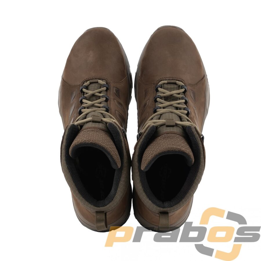 Wodoodporne z membraną buty wojskowe brązowe GREYMAN-MID-GTX-dark-green-S20057-027